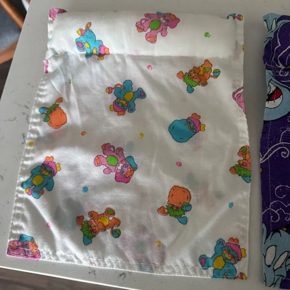 Vintage 80’s/90’s Character Fabric Squares